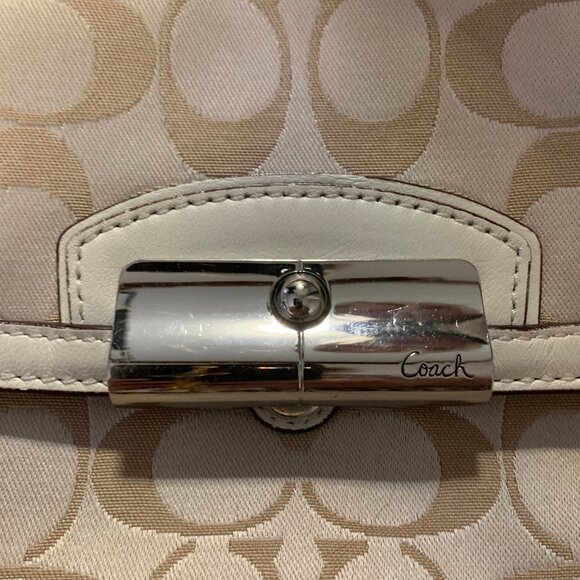 Coach Signature Kristen Sateen Crossbody - Picture 3 of 5